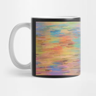 Sunset Reflected in Water Abstract Mug